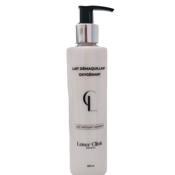 Flacon pompe Lait démaquillant oxygénant Laser Clinic Cosmetics 250 ml